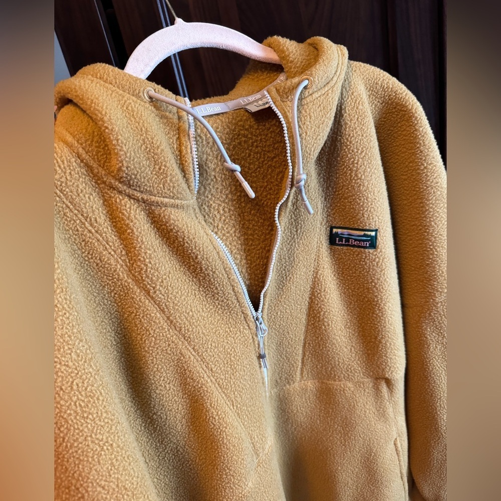 LL Bean Katahdin Fleece Hoodie - Picture 5 of 6